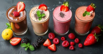 Opções De Smoothies Proteicos: Receitas Para Recuperar E Nutrir