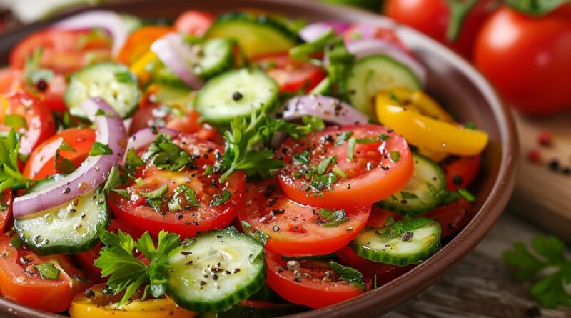 Saladas De Verão: Receitas Refrescantes E Nutritivas