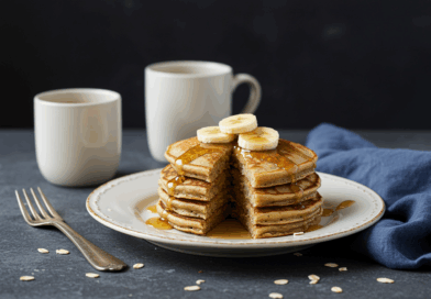 Panqueca De Banana E Aveia Sem Glúten