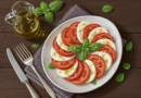 Caprese Light Com Tomates E Manjericão