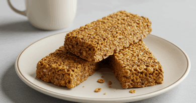 Barrinha De Cereal Caseira Sem Açúcar Barrinha De Cereal Caseira Sem Açúcar