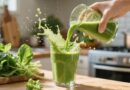 Smoothie Verde Detox Para Café Da Manhã